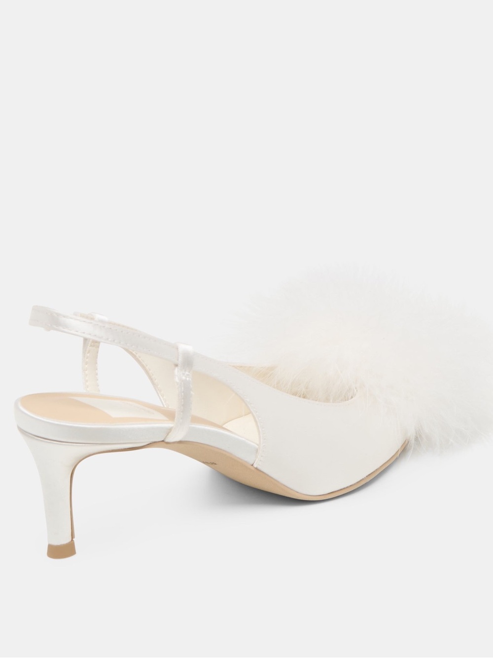 Dolce Vita White Kamy Heels NWT - Picture 2 of 13